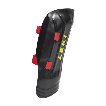 Shin guard worldcup PRO, black, 40 cm chránič holení, Leki