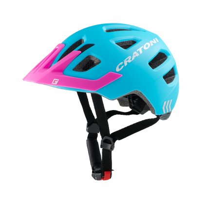 Cratoni Maxster Pro blue pink matt cyklopřilba