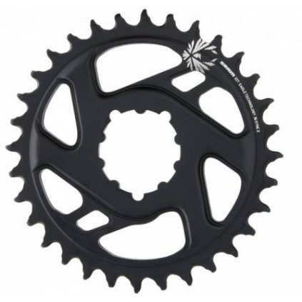 SRAM převodník X-Sync2 AL black direct mount 32z 3mm offset cold forged