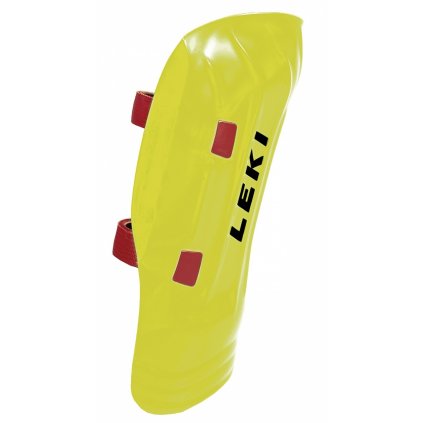 Shin guard worldcup PRO, neon yellow, 40 cm chránič holení, Leki