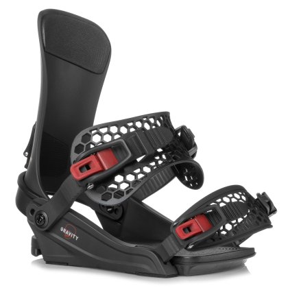 GRAVITY DRIFT, black/red, snb vázání