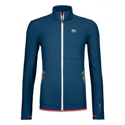 Fleece Jacket Women's | Petrol Blue, Ortovox