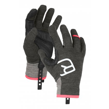 W's Fleece Light Glove | Dark Grey Blend, Ortovox