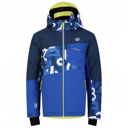 Dětská lyžařská bunda, Traverse Jacket, Olympian Blue Graffiti/Moonlight, Dare2B