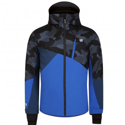 Pánská lyžařská bunda, Baseplate Jacket, Olympian Blue/Black Geo, Dare 2b, Dare2B