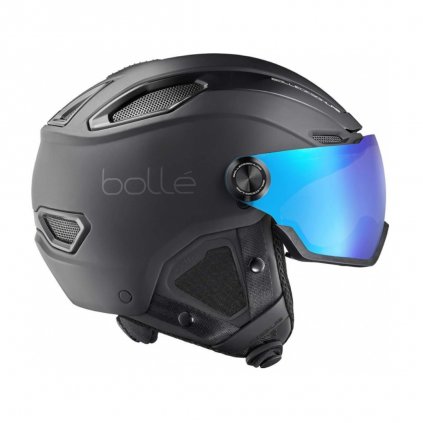 BOLLÉ - V-LINE Black Matte - Photochromic Blue Cat 1 to 3