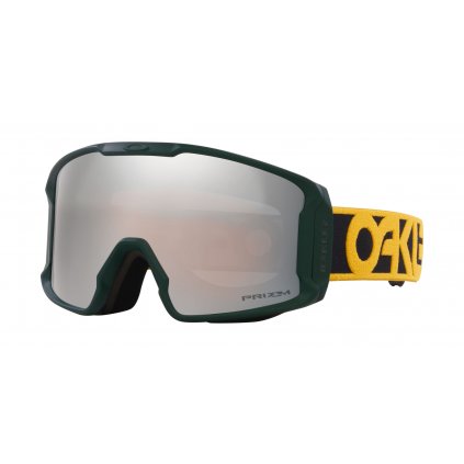 Sjezdové brýle, LINE MINER M, B1B BLACK GOLD, Prizm Black Iridium, 23/24, Oakley