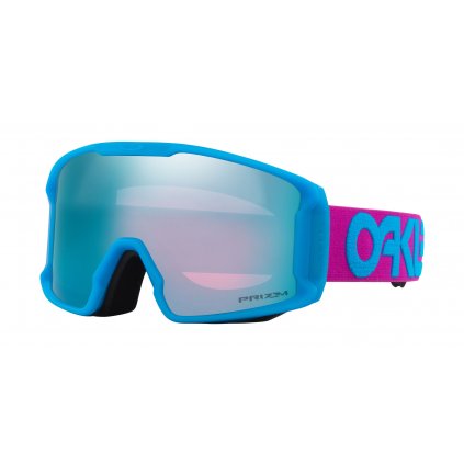 Sjezdové brýle, LINE MINER M, B1B PURPLE, Prizm Sapphire Iridium, 23/24, Oakley
