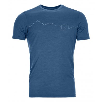 150 Cool Mountain T-shirt Men's | Mountain Blue, Ortovox