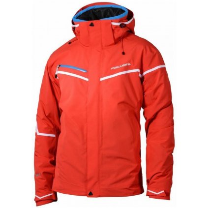 Fischer pánská lyžařská bunda Espot, red