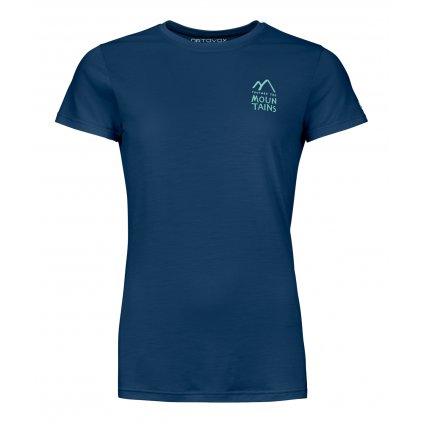 120 Cool Tec Mtn Duo T-shirt Women's | Deep Ocean, Ortovox