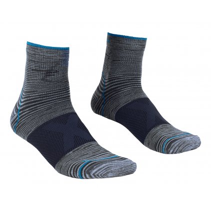Alpinist Quarter Socks Men's | Grey Blend, Ortovox