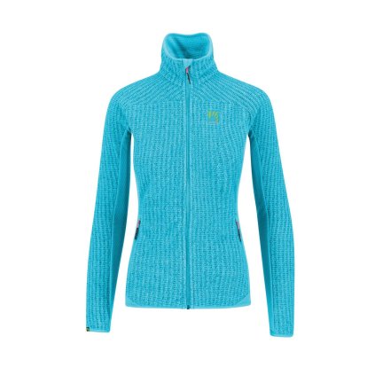 ROCCHETTA W FLEECE, tyrkysová,  Karpos