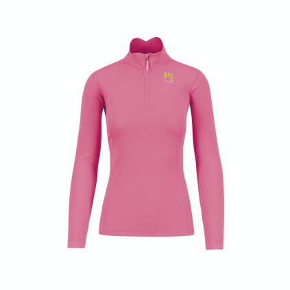 PIZZOCCO W HALF ZIP, růžová, Karpos