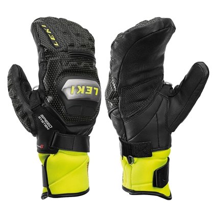 WC Race Ti S Speed System Mitt black ice lemon Rukavice, Leki