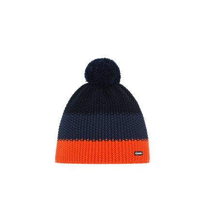 ES-Star Pompon M‹-d.orange-d.cobablt-schwmel