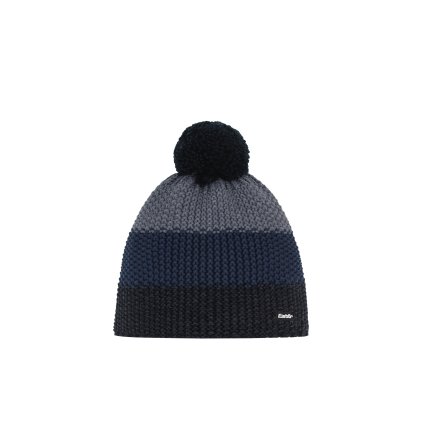 ES-Star Pompon M‹-schwarzmel-d.cobalt-anthrazit