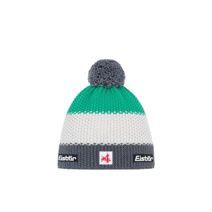 ES-Star Pompon M‹ SA kids-anthrazit-white-mineral green