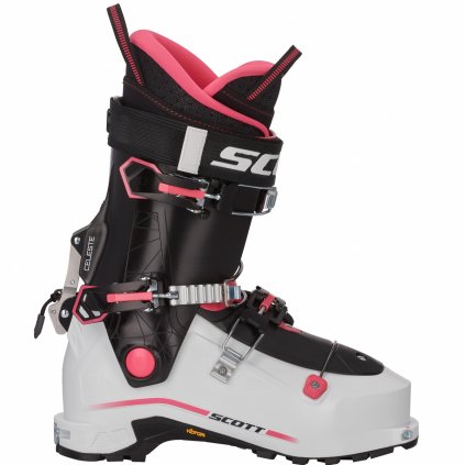 Boot W's Celeste white/pink Skialpové boty, Scott