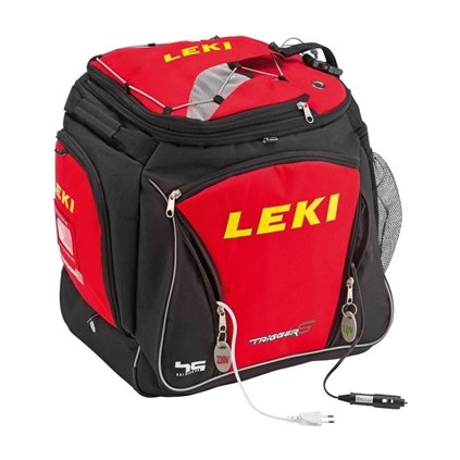 Vyhřívaná tašky na boty Leki Ski boot bag Hot - black/red