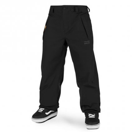 kalhoty volcom longo gore tex pant black