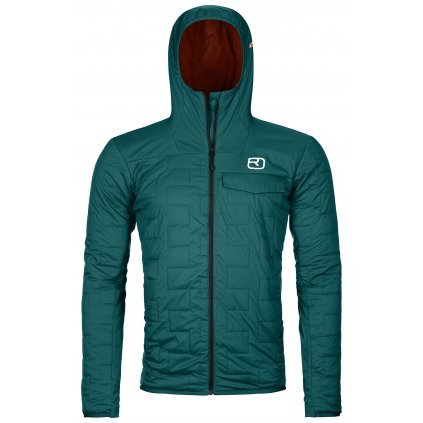 Swisswool Piz Badus Jacket Men's | Pacific Green, Ortovox