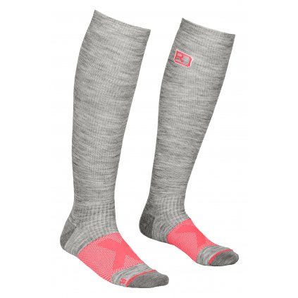 Tour Light Compression Socks Women's | Grey Blend, Ortovox