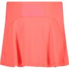 Fluo oranžová sukně  2v1 s šorktami, CMP