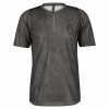 Trailvertic Zip Krátký rukáv dark grey/black dres, Scott