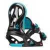 GRAVITY G1 junior, black/pink/teal, dětské snb vázání