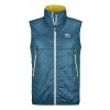 Swisswool Piz Vial Vest Men's | Petrol Blue, Ortovox