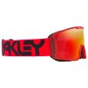 Sjezdové brýle, LINE MINER L, MATTE B1B REDLINE, Prizm Torch Iridium, 23/24, Oakley