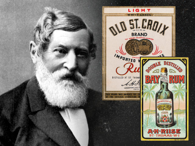 A.H. Riise alias Old St. Croix - rumový odkaz dánského lékarníka