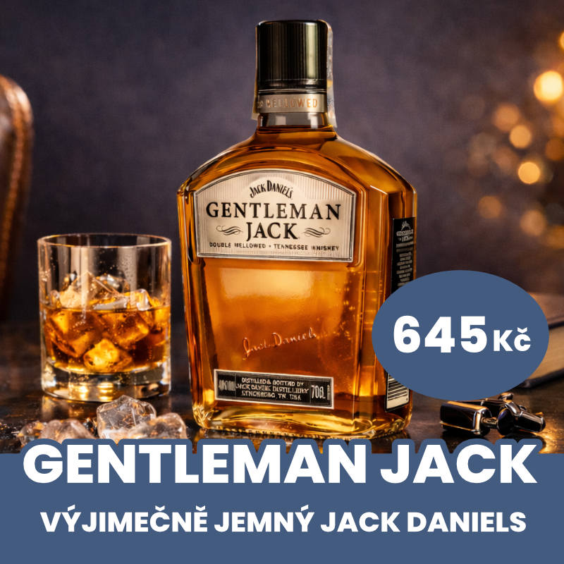 Gentleman Jack jen za 645 Kč