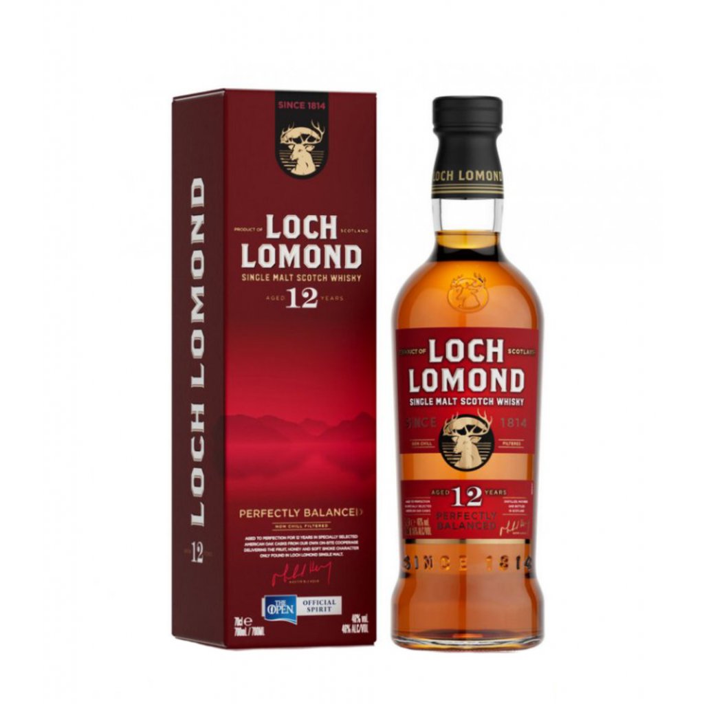 Loch Lomond 12YO Single Malt 46% 0,7l (dárková krabice)