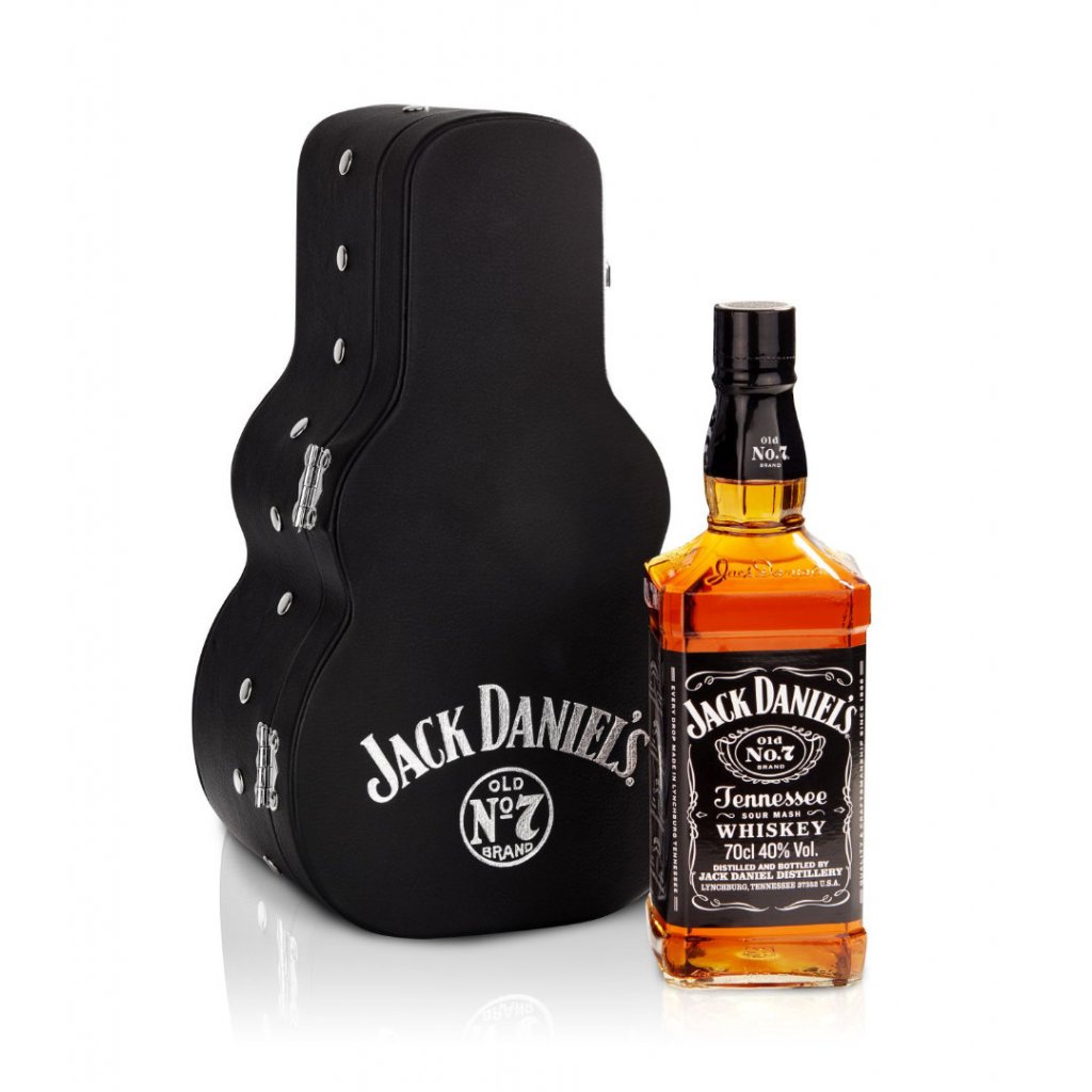 Jack Daniel's 40% 0,7l (dárkové balení kytara)