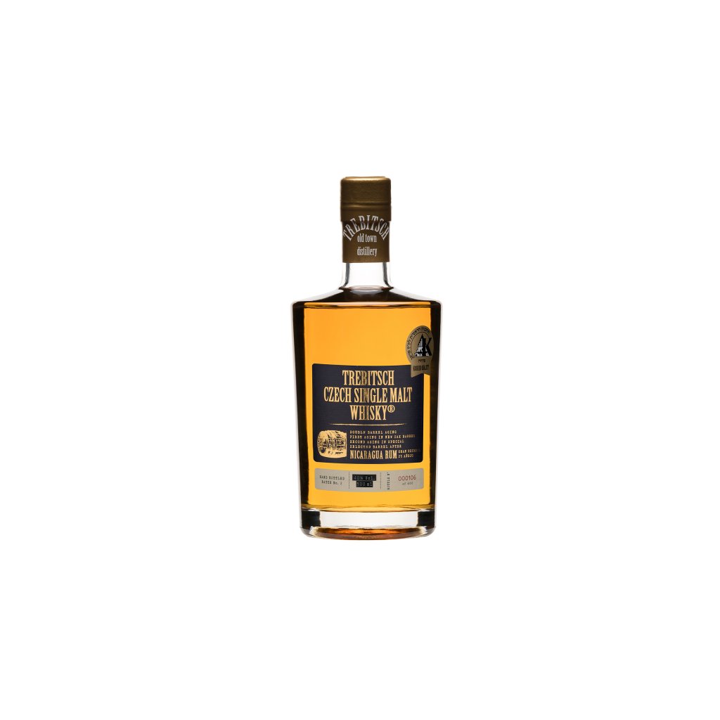Trebitsch Czech Single Malt Whiskey Nicaragua Rum 40% 0,5l