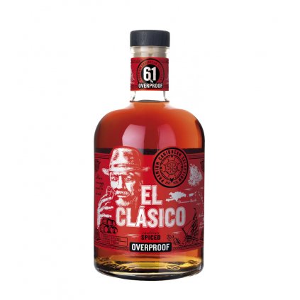 El Clásico Overproof Spiced 61% 0,7l