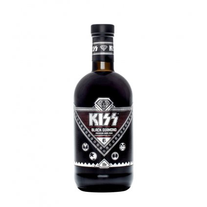 Kiss Black Diamond Dark Rum 40% 0,5l