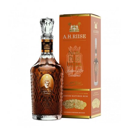 A.H.Riise Non Plus Ultra Ambre d'Or Excellence 42% 0,7l (dárková krabice)