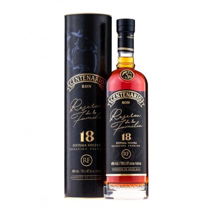 Ron Centenario 18 Solera 40% 0,7l (dárková tuba)