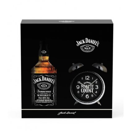 Jack Daniel's 40% 0,7l (dárkové balení budík)
