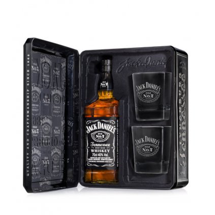 Jack Daniel's 40% 0,7l (dárkové balení 2 sklenice)