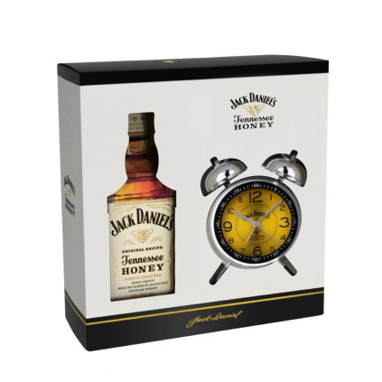 Jack Daniel's Honey 35% 0,7l (dárkové balení budík)