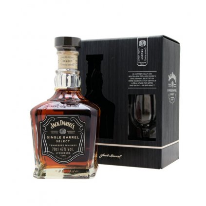 Jack Daniel's Single Barrel 45% 0,7l (dárkové balení sklenice)