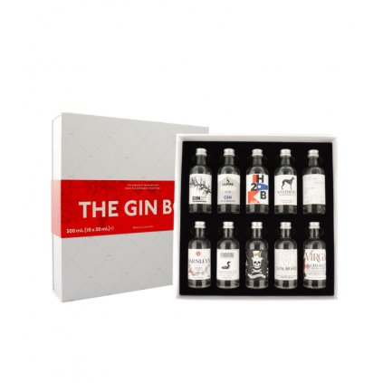 Gin Box World Tour Edition 42,9% 10x0,05l (dárková krabice)