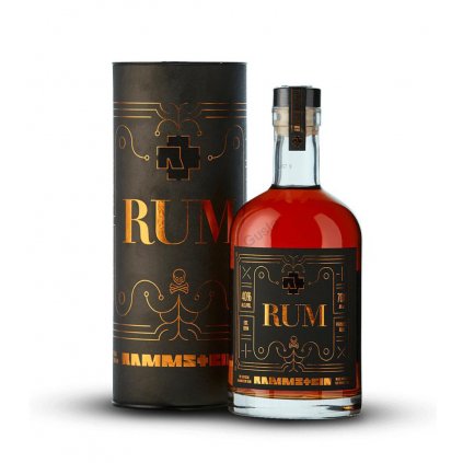 Rammstein Rum Dark 40% 0,7l (dárková tuba)