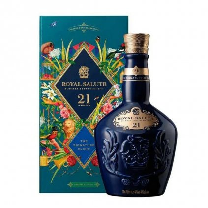 Chivas Royal Salute 21YO Garden Edition 40% 0,7l (dárková kazeta)