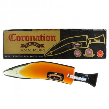 Coronation Khukri Rum 42,8% 0,375l (dárková krabice)