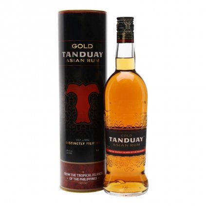 Tanduay Gold Rum 40% 0,7l (dárková tuba)